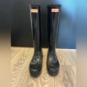 Hunter Womens Original Tall Back Adjustable Boot